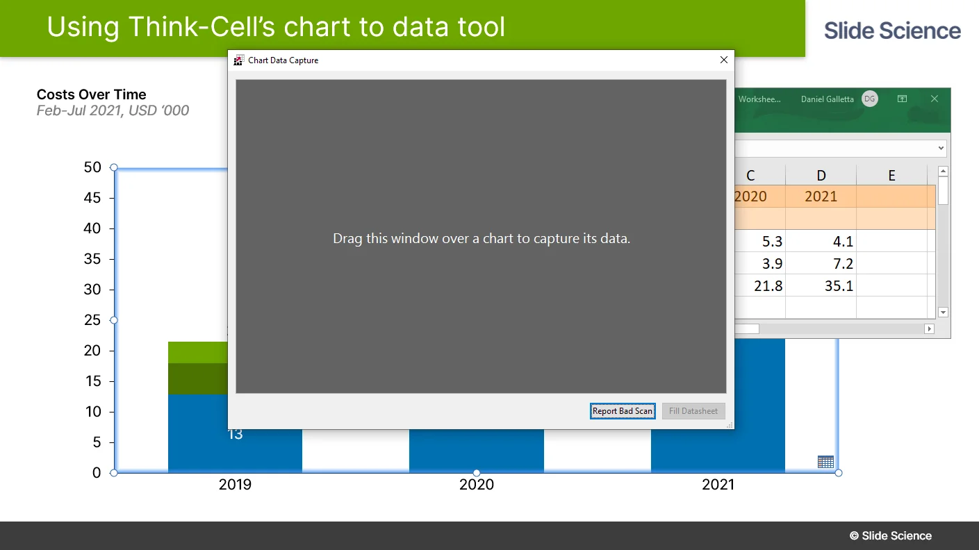 Think-Cell Chart to Data Tool Tutorial