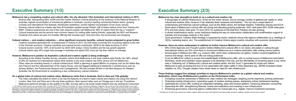 example of business strategy presentation