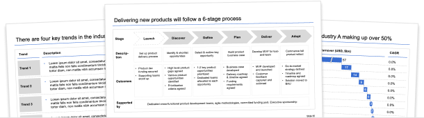 presentation roadmap slide