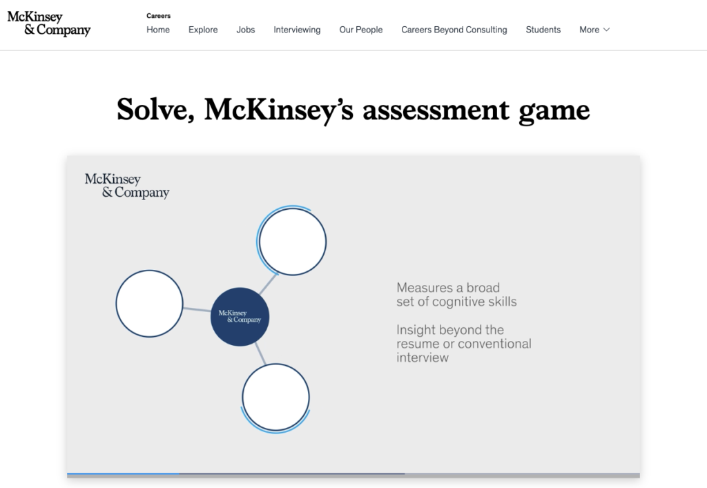mckinsey and company problem solving game